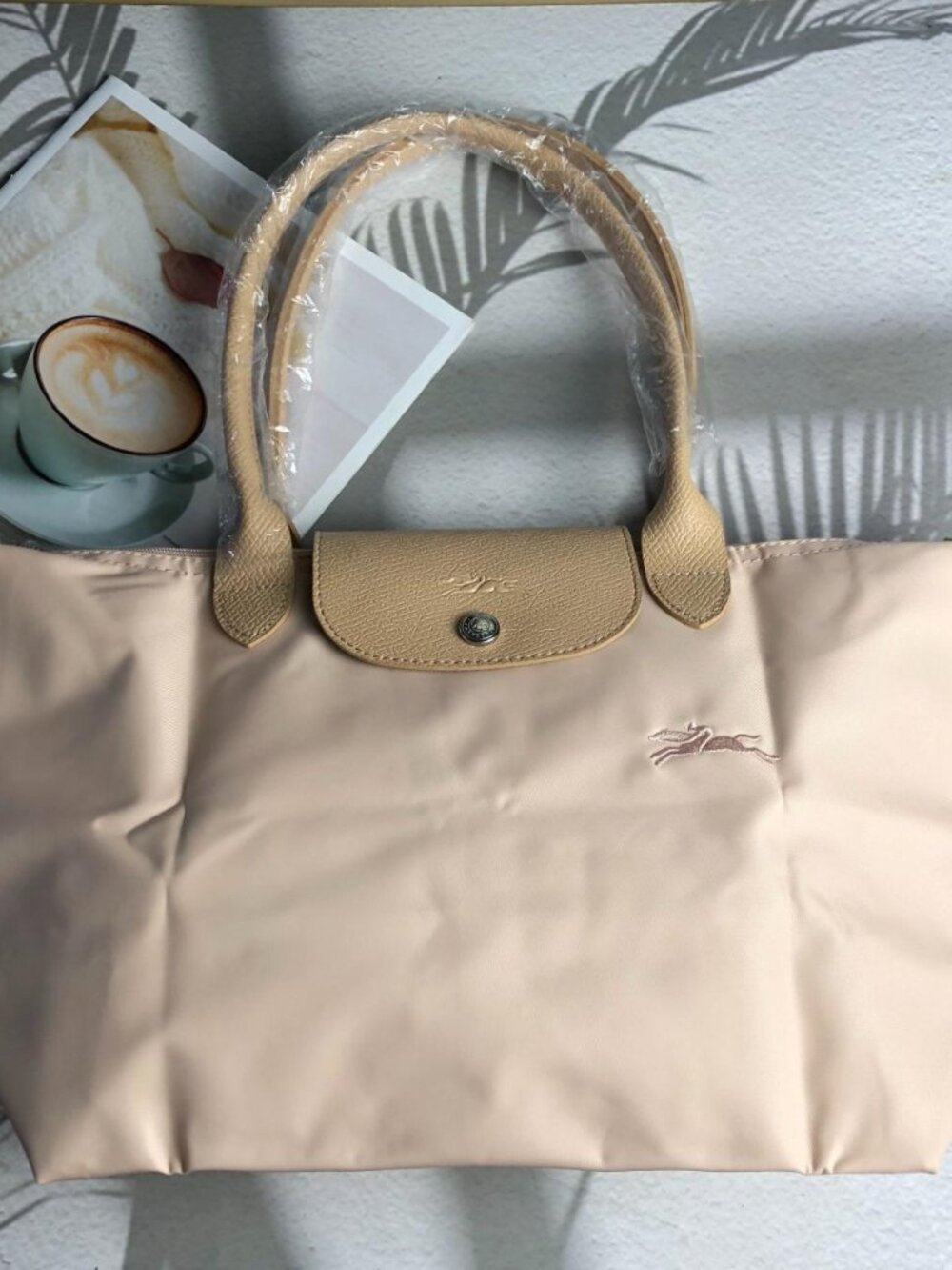 Women's Longchamp Pink Tote Bag M